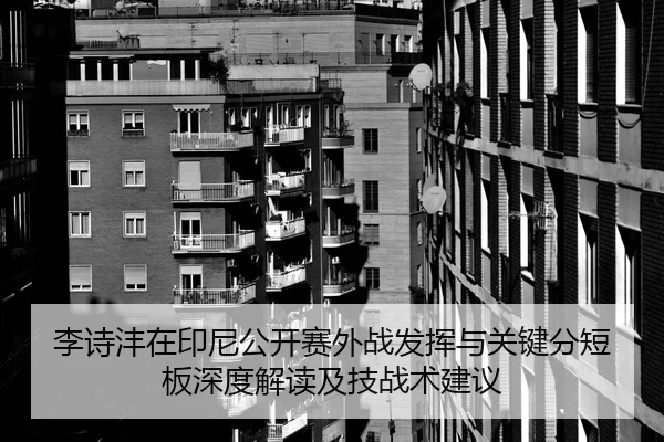 李诗沣在印尼公开赛外战发挥与关键分短板深度解读及技战术建议